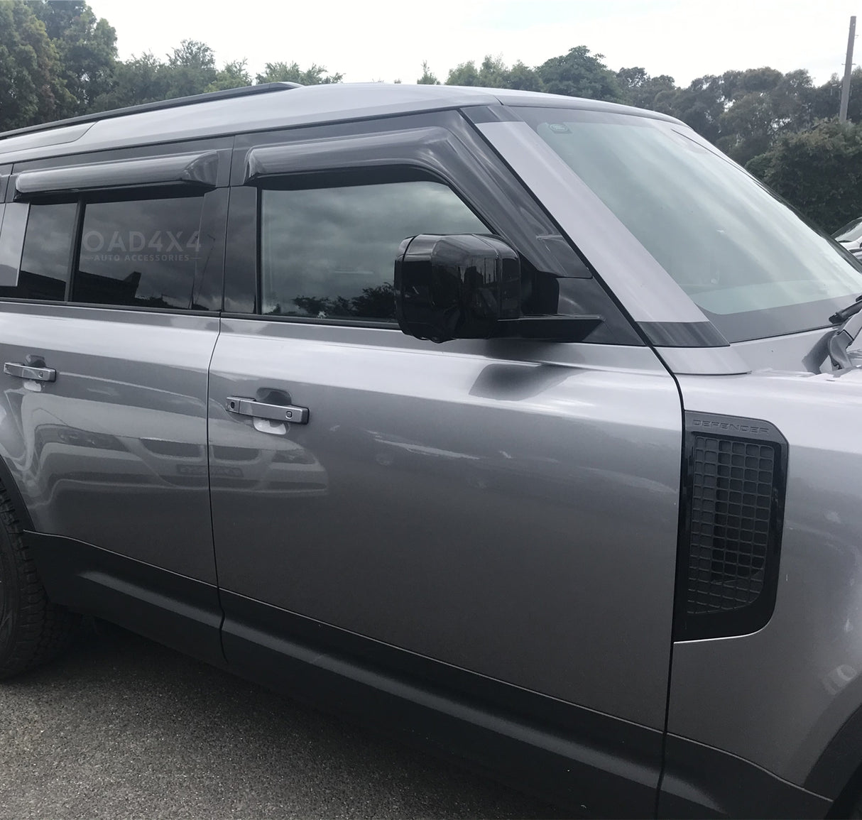 Bonnet Protector & Widened Weathershields for Land Rover Defender L663 110 / 130 2020-Onwards