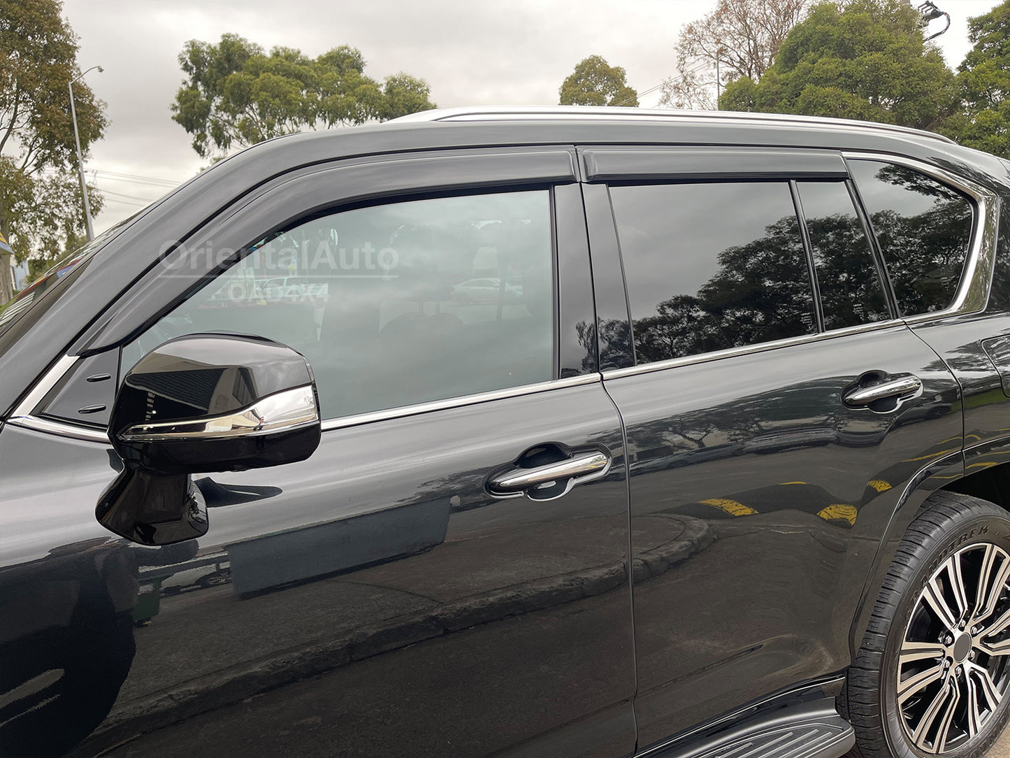 Luxury Weather Shields for Lexus LX500D LX600 2021-Onwards Weathershield Window Visor