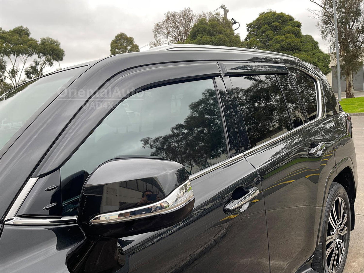 Luxury Weather Shields for Lexus LX500D LX600 2021-Onwards