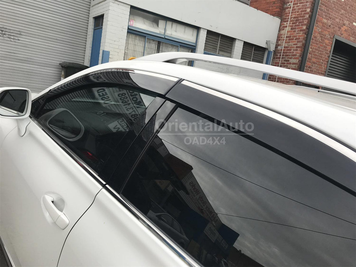 Stainless Edge Weather Shields for Lexus RX270/350/450H 2009-2015