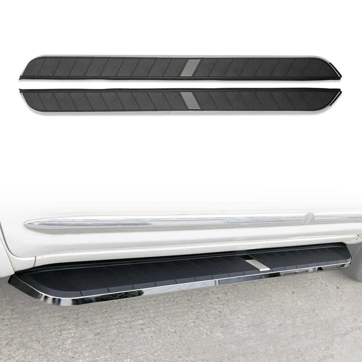 Black Aluminum Side Steps/Running Board for HAVAL H6 B01 series 2021+ #MC