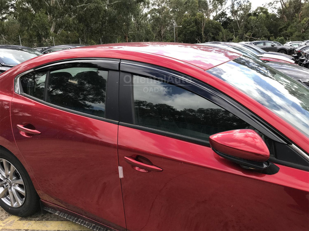 Injection Weather Shields for Mazda 3 Sedan BP 2019-Onwards