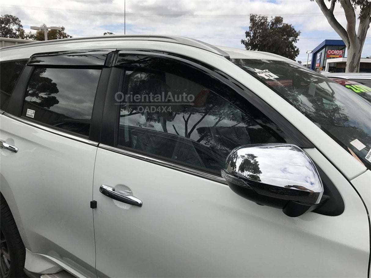 Pre-order Injection Weather Shields for Mitsubishi Pajero Sport 2015-Onwards