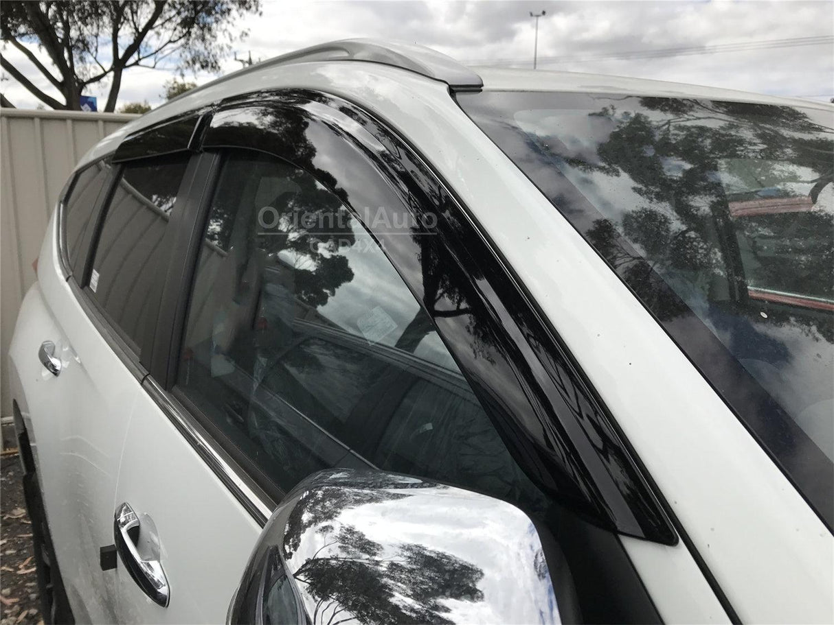 Pre-order Injection Weather Shields for Mitsubishi Pajero Sport 2015-Onwards