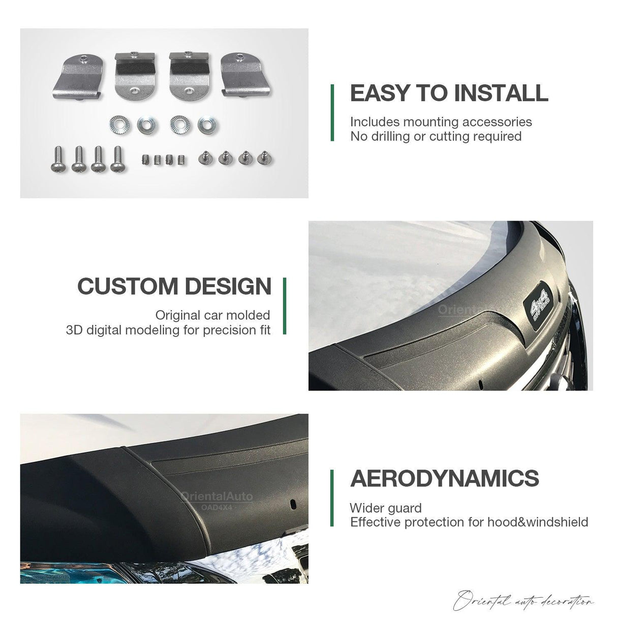 Bonnet Protector for Mitsubishi Triton MQ 2015-2018