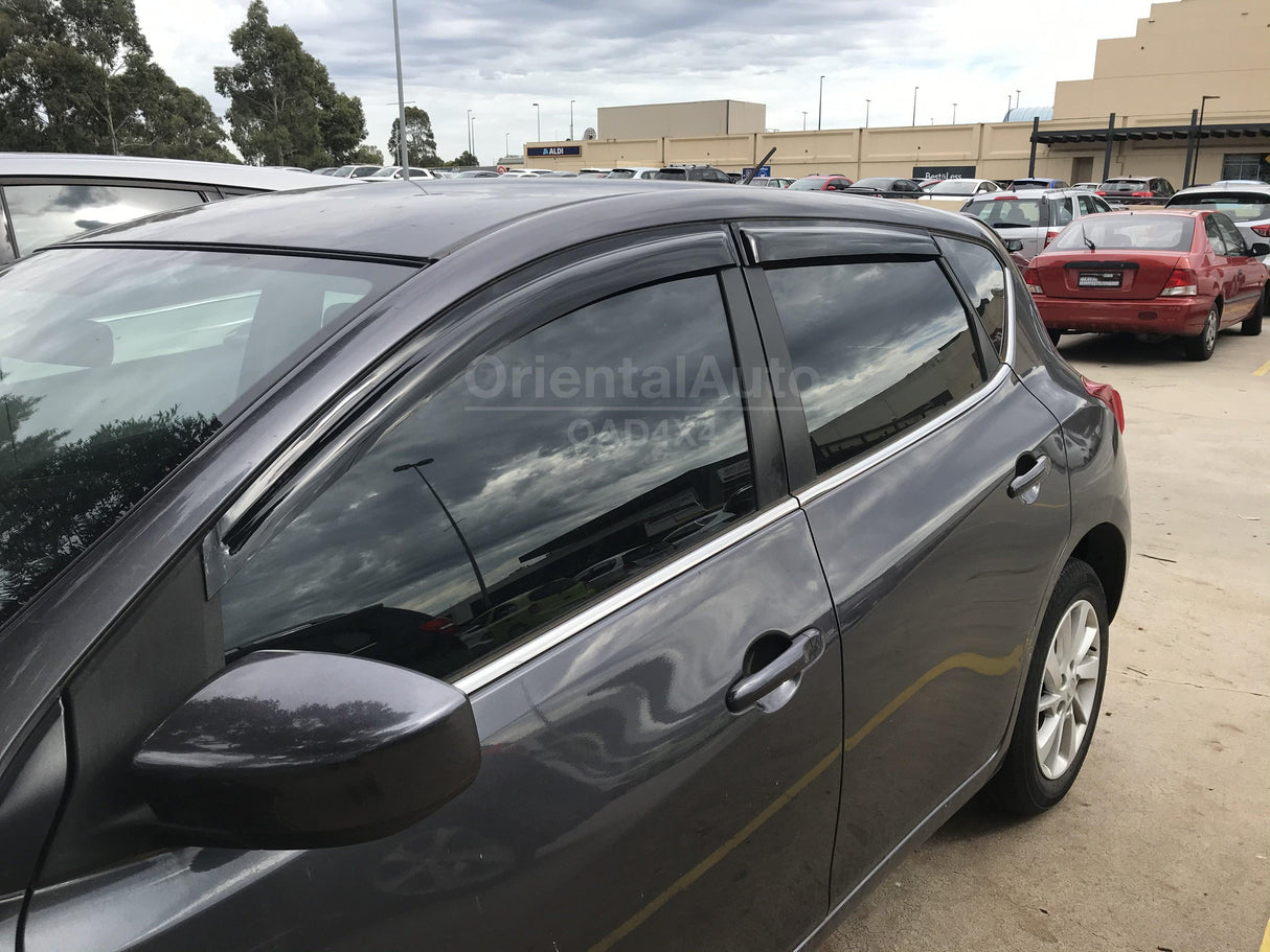 Weather Shields for Nissan Pulsar Hatch C12 2013-2016