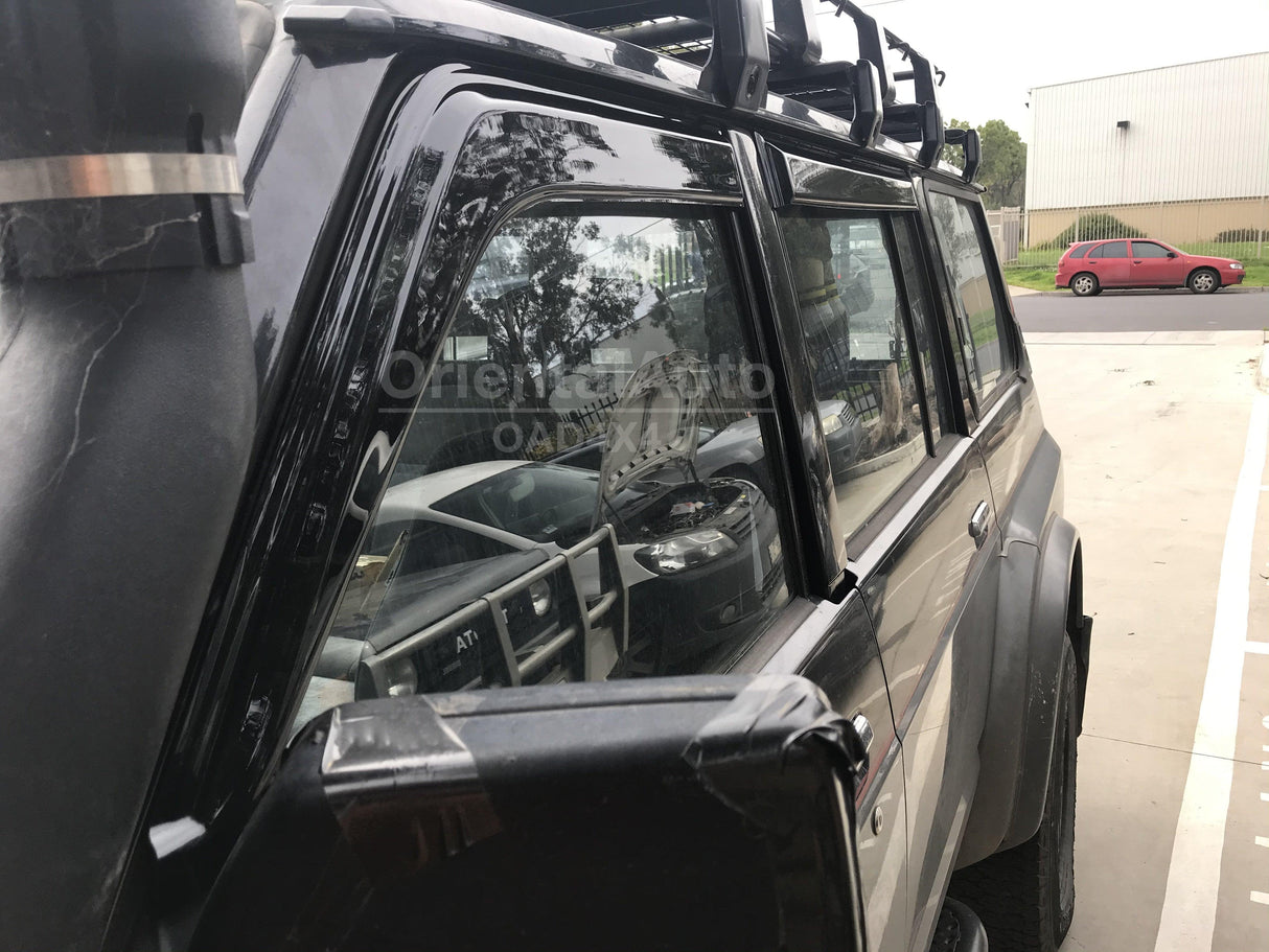 Luxury Weather Shields for Nissan Patrol Y60 GQ 1988-1997 Auto Miror