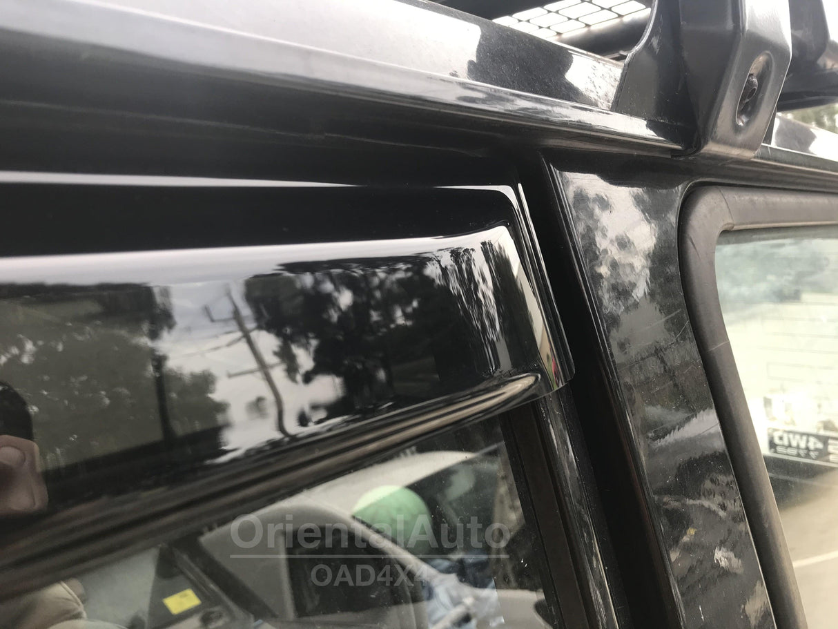 Luxury Weather Shields for Nissan Patrol Y60 GQ 1988-1997 Auto Miror
