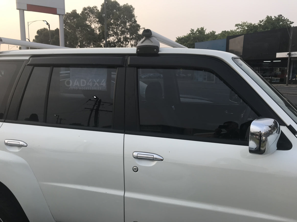 Pre-order Bonnet Protector & Luxury Weathershields for Nissan Patrol Y61 2004-2015