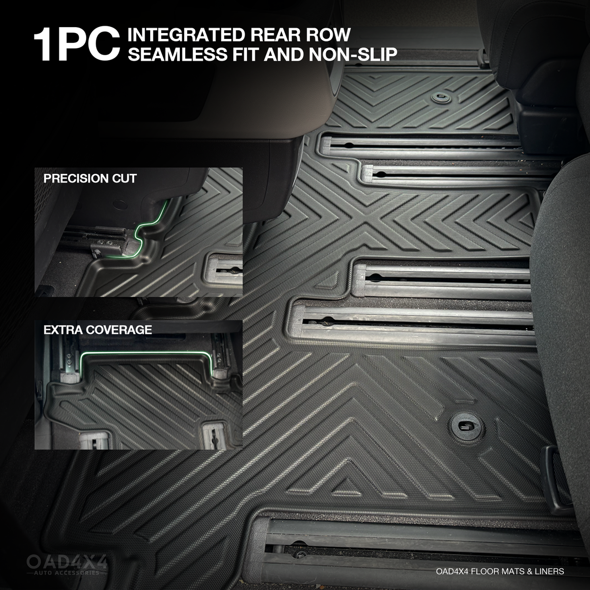 Pre-order 5D TPE Car Floor Mats for KIA Carnival KA4 Series 2020-Onwards