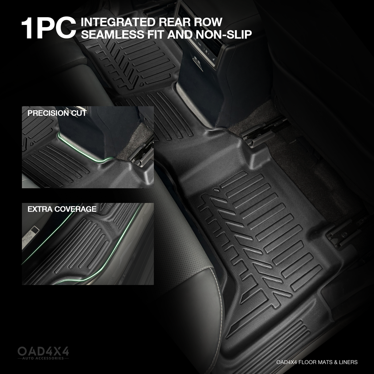 7D TPE Car Floor Mats for Lexus GX550 2024-Onwards