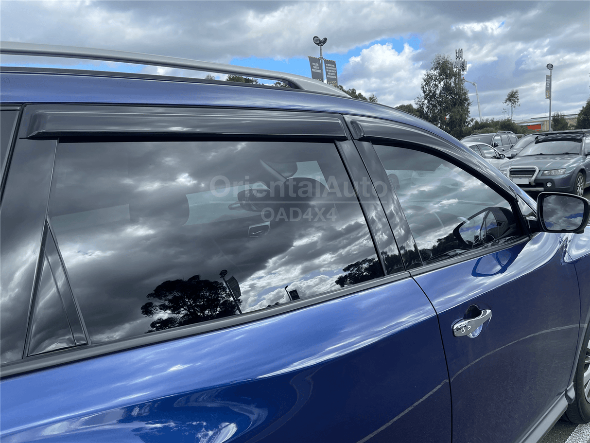 Luxury Weather Shields for Nissan Pathfinder R52 Series 2013-2021