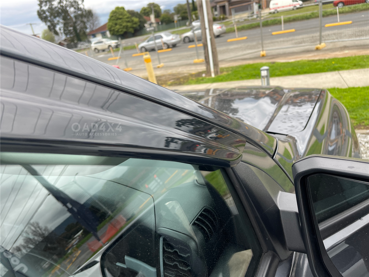 Luxury Weather Shields for Ford Ranger Next-Gen Extra Cab 2022-Onwards