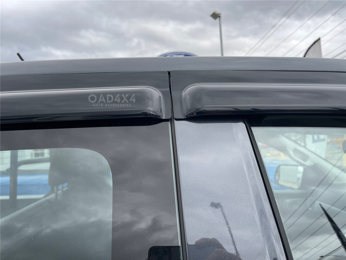 Luxury Weather Shields for Ford Ranger Next-Gen Extra Cab 2022-Onwards