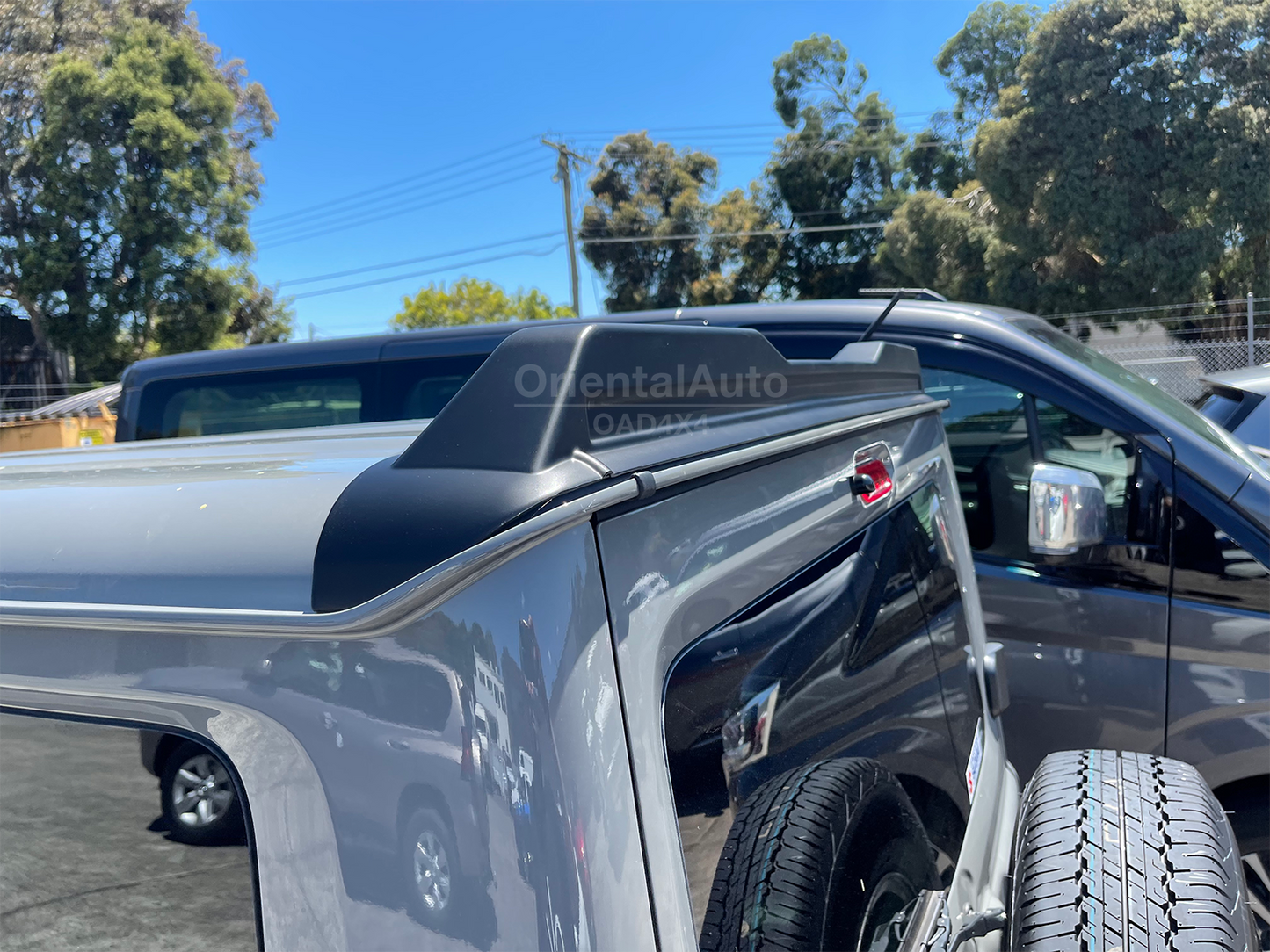 Rear Roof Spoiler & Bonnet Protector for Suzuki Jimny 2018-Onwards Wing Deflector Spoilers