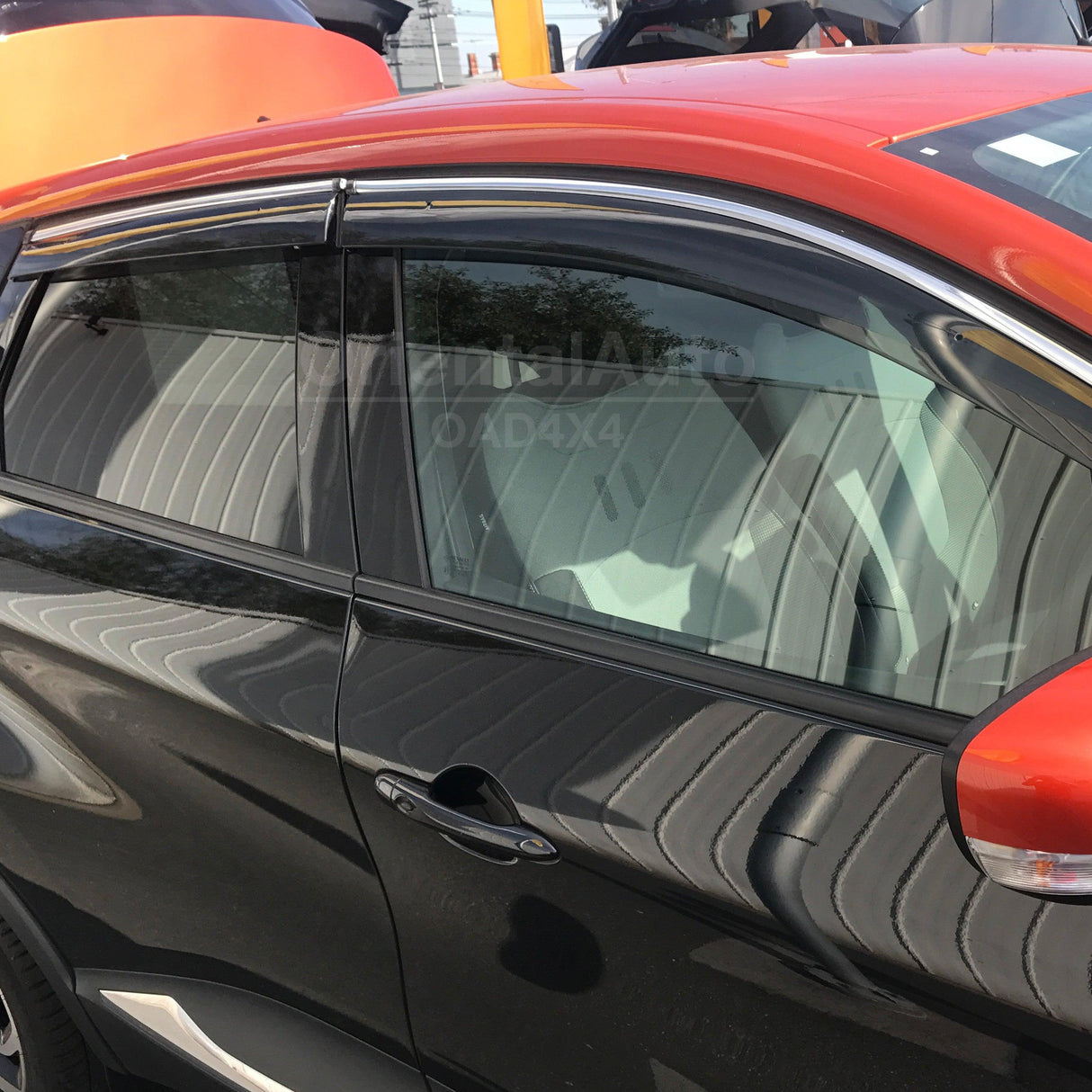 Stainless Edge Weather Shields for Renault Kadjar 2019-Onwards