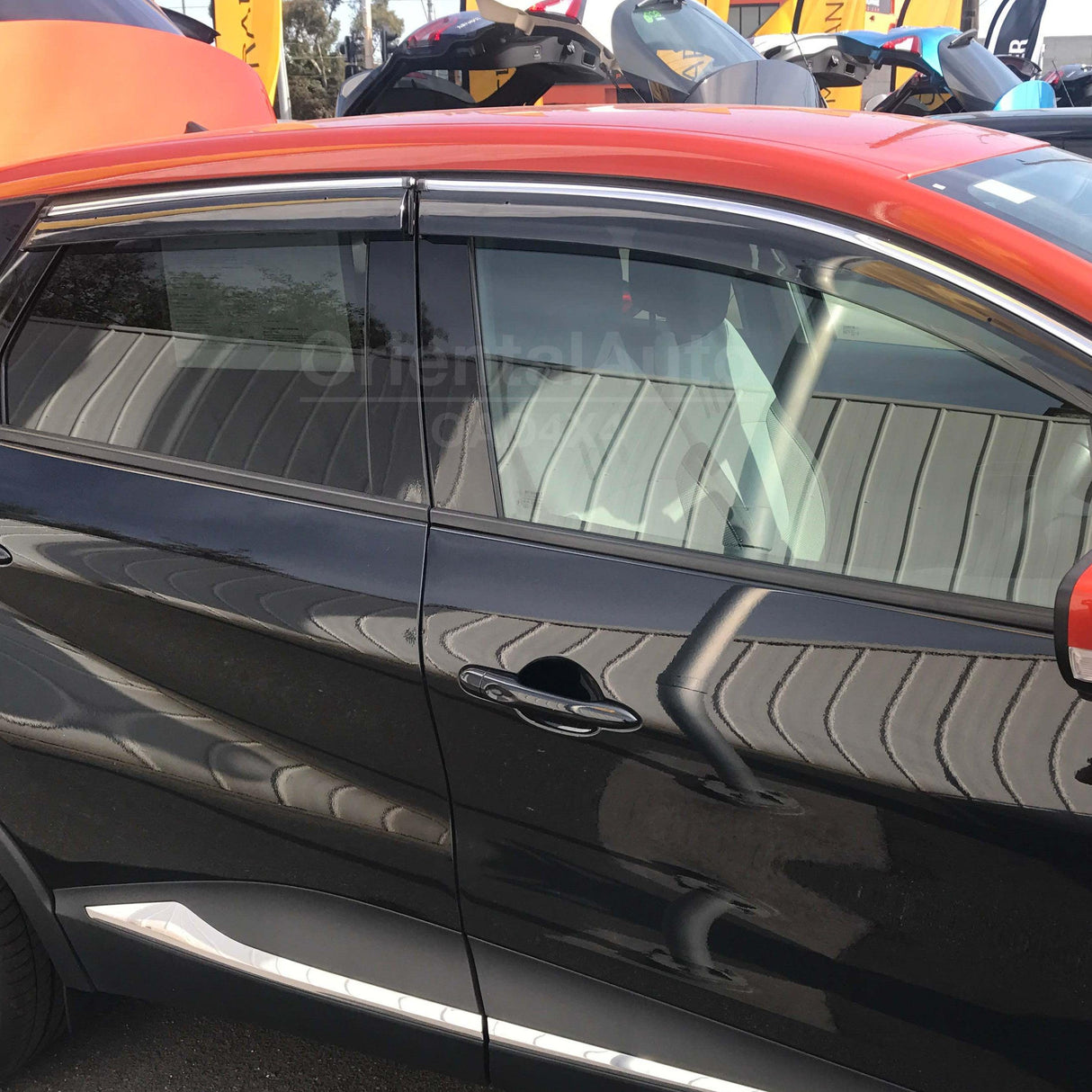 Stainless Edge Weather Shields for Renault Kadjar 2019-Onwards