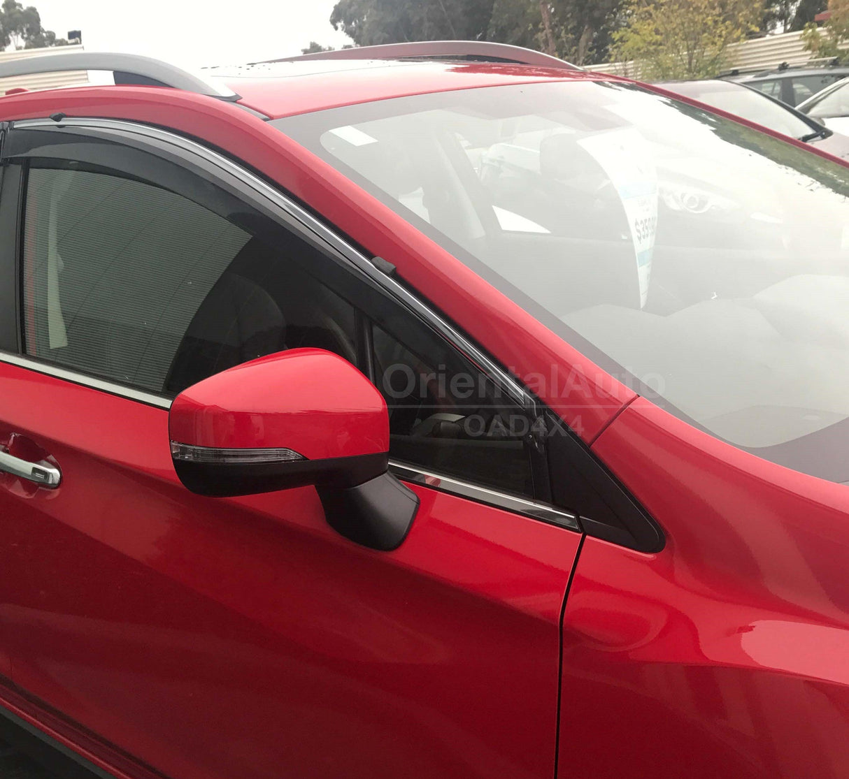 Stainless Edge Weather Shields for Subaru Impreza G5 Sedan 2016-2022 2PCS