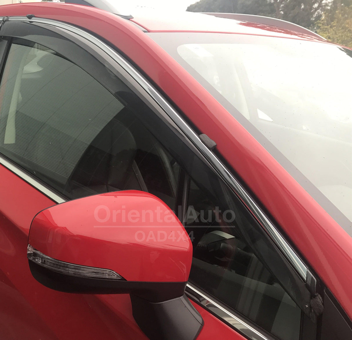 Stainless Edge Weather Shields for Subaru Impreza G5 Sedan 2016-2022 2PCS