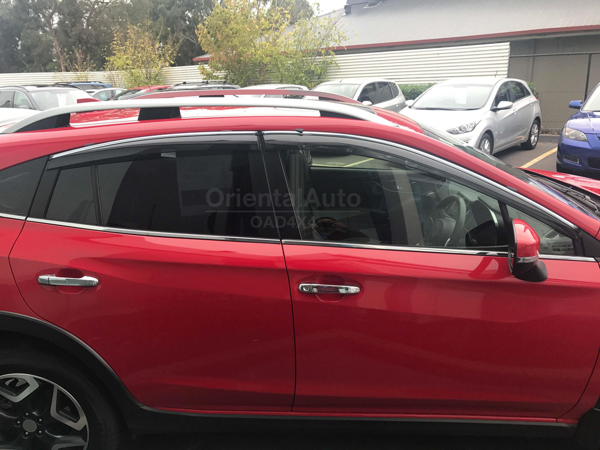 Stainless Edge Weather Shields for Subaru Impreza G5 Hatch 2016-2022