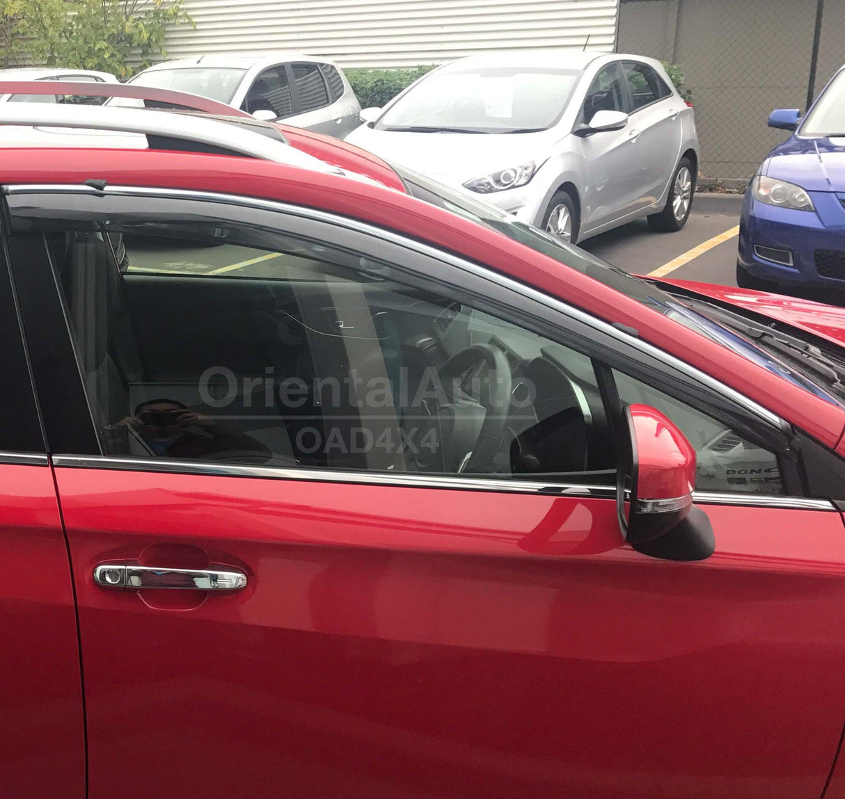 Stainless Edge Weather Shields for Subaru Impreza G5 Sedan 2016-2022 2PCS