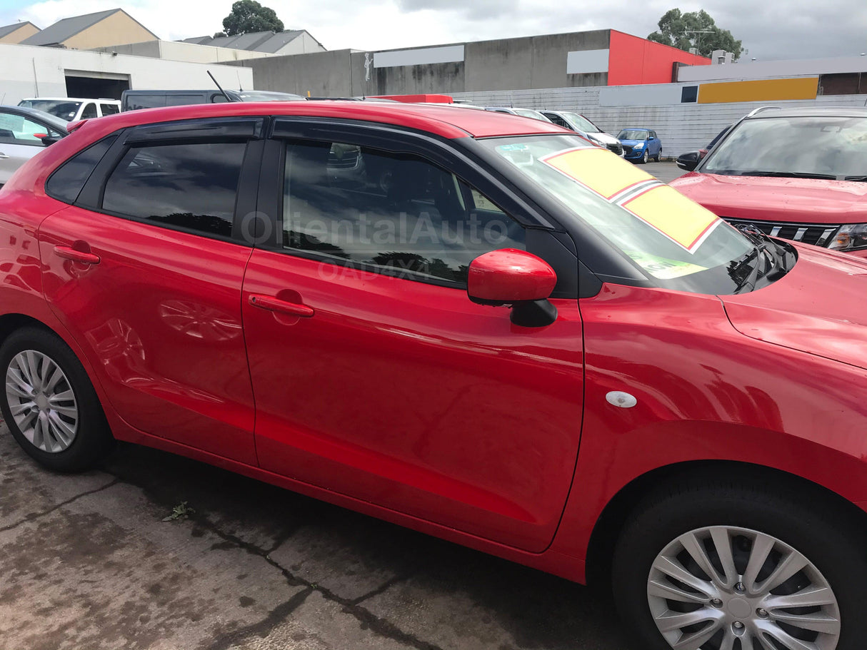 Luxury Weather Shields for Suzuki Baleno Hatch 2016-Onwards