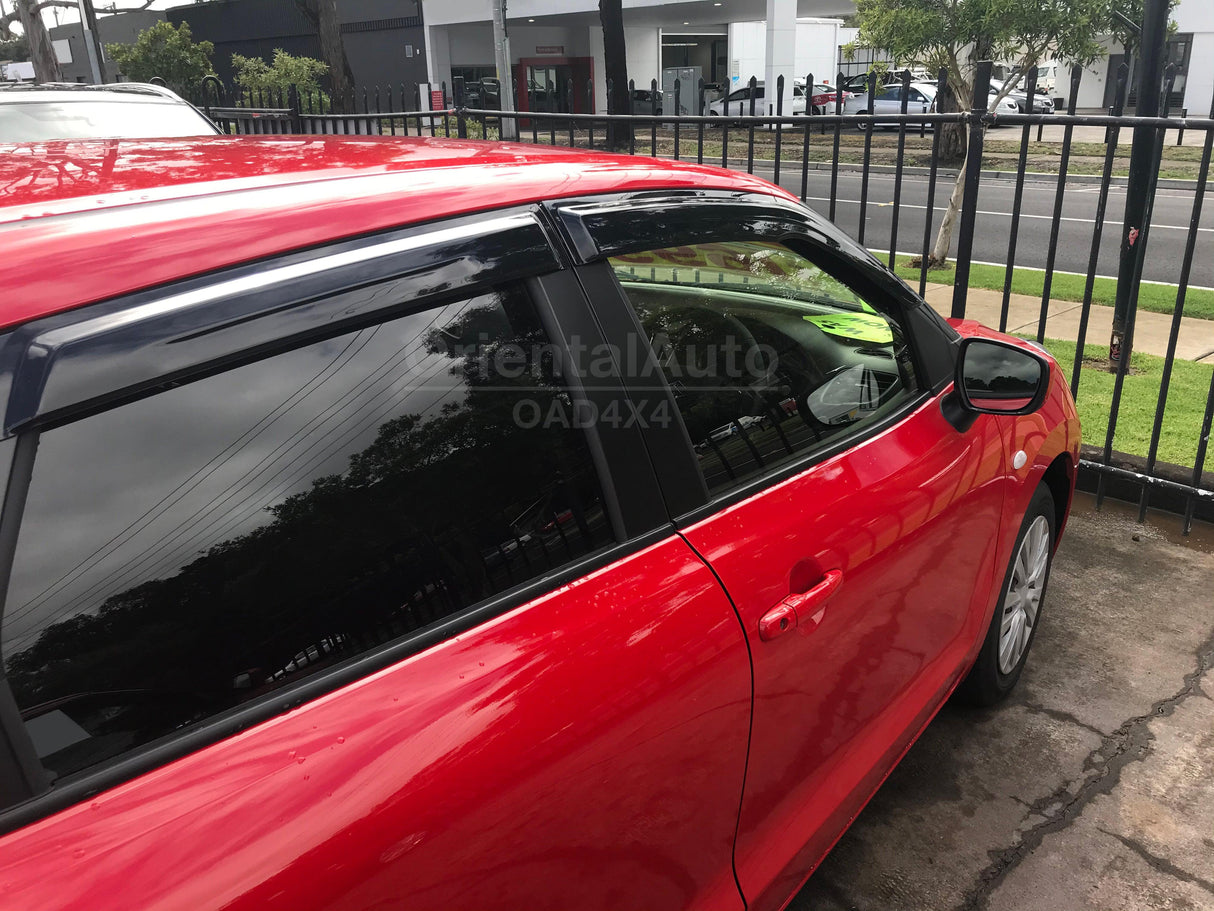 Luxury Weather Shields for Suzuki Baleno Hatch 2016-Onwards