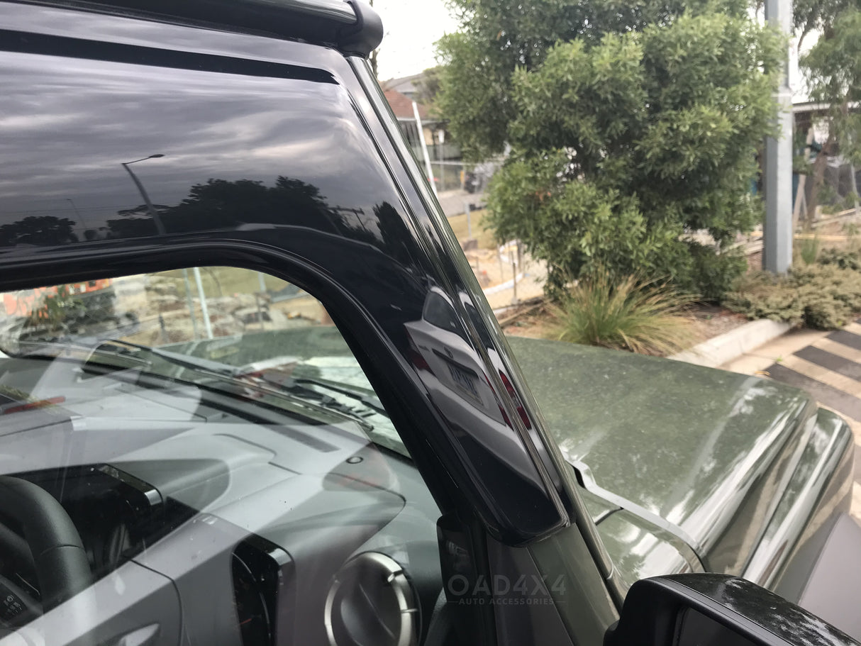 Luxury Weather Shields for Suzuki Jimny 3 Doors 2018-Onwards