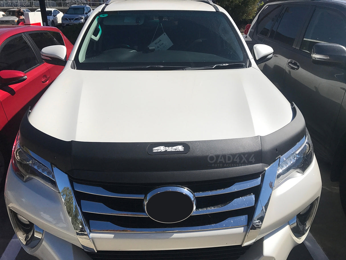 Bonnet Protector & Injection Weathershields for Toyota Fortuner 2015-2020