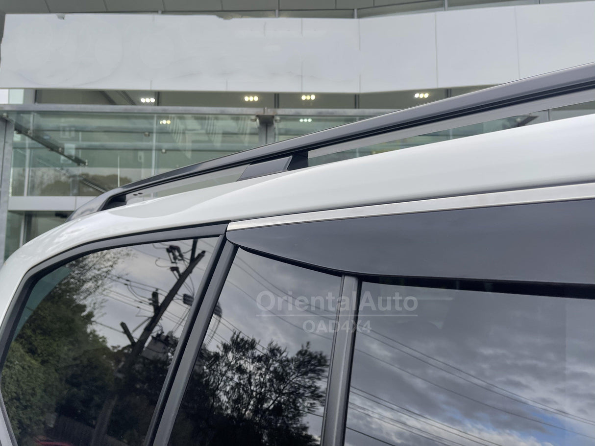 Stainless Edge Weather Shields for Toyota Land Cruiser 300 Series 2021-Onwards