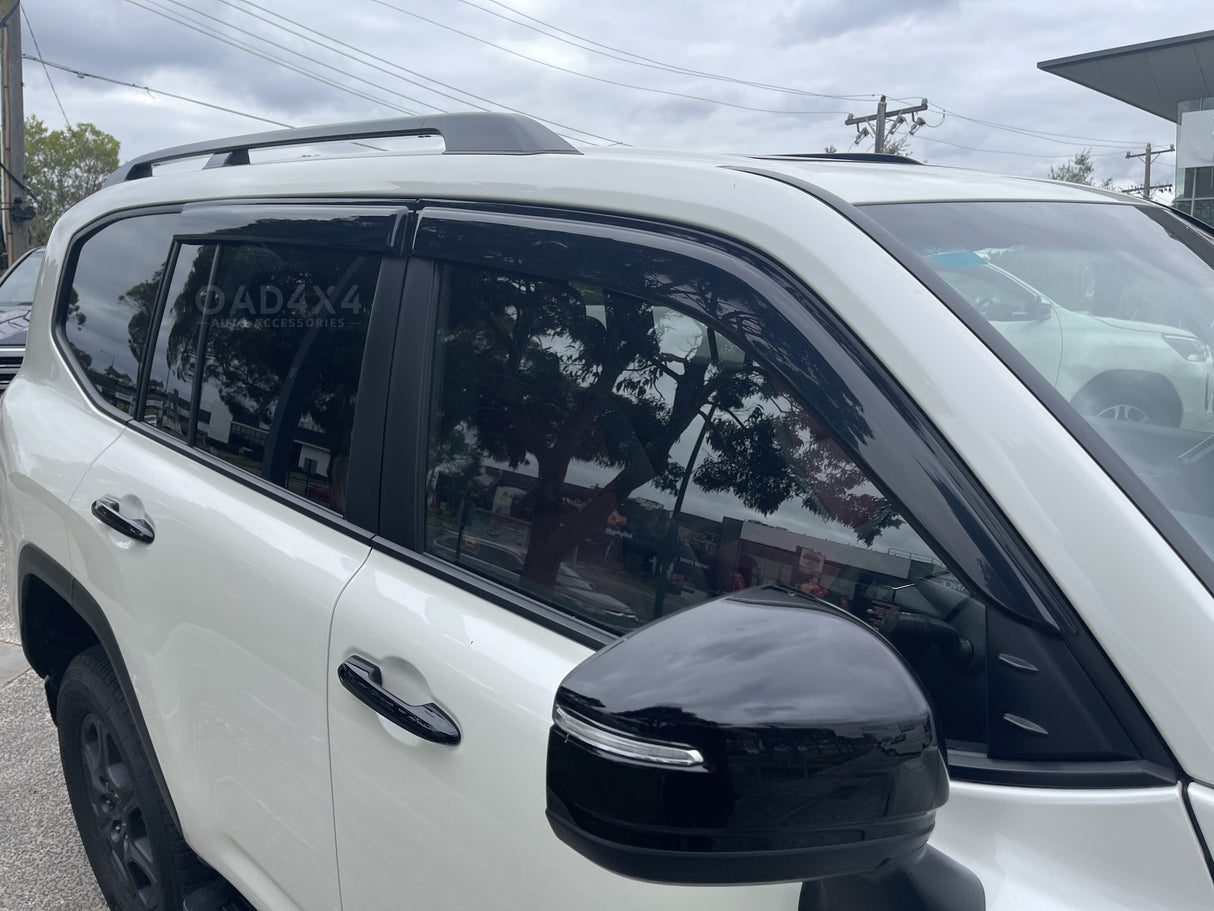 Bonnet Protector & Luxury Weathershields for Toyota Land Cruiser 300 2021-Onwards