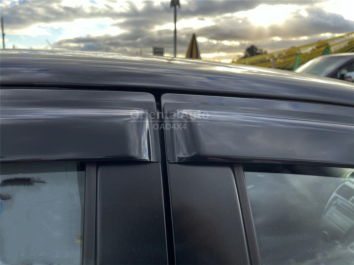 Luxury Weather Shields for Toyota Yaris Sedan 2006-2015