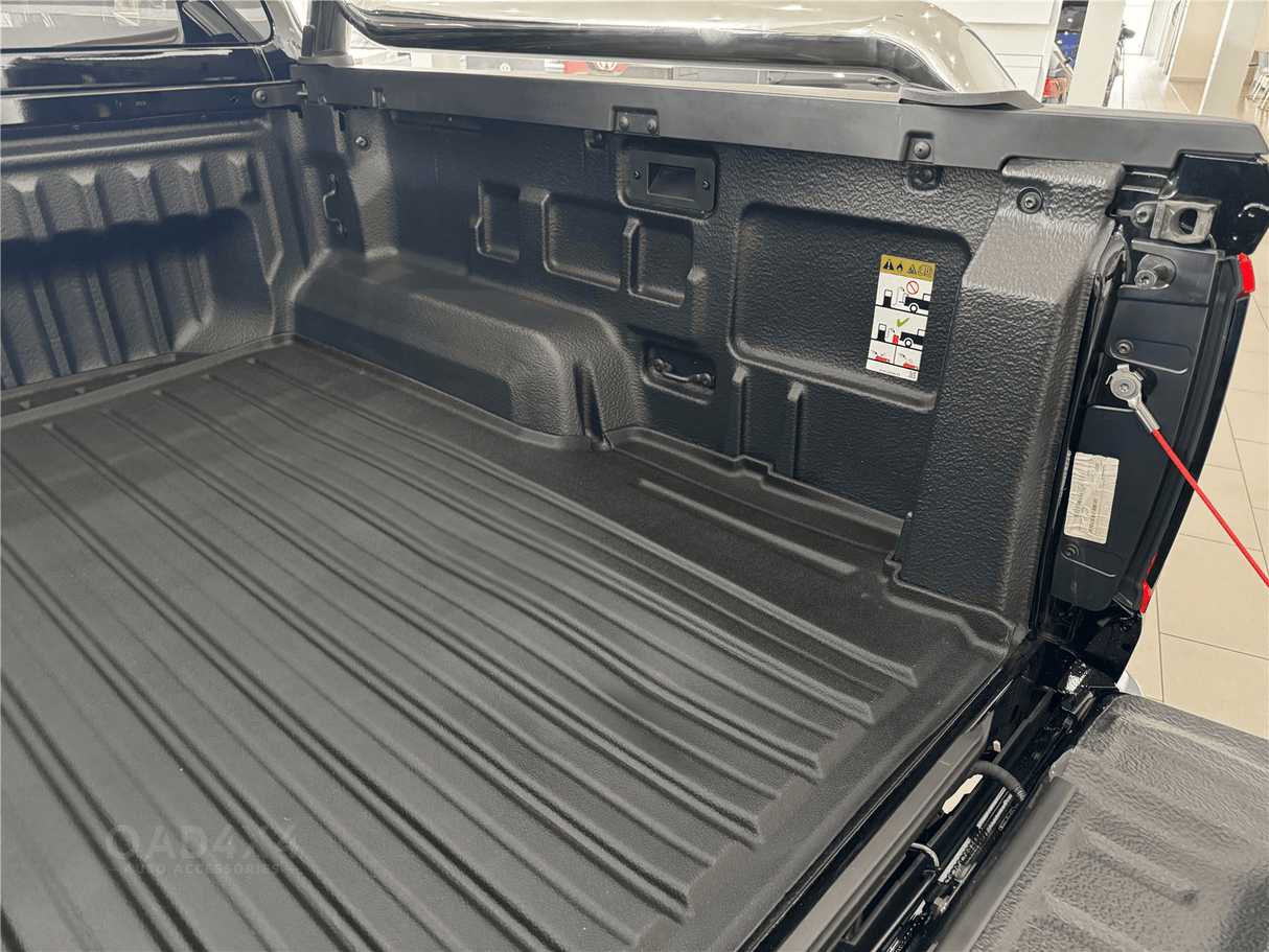 Ute Mat for Volkswagen Amarok Next-Gen Dual Cab NF Series 2023-Onwards with Factory Plastic Tub Liner