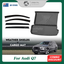 Luxury Weathershields & 3D TPE Cargo Mat for Audi Q7 2015-Onwards Weather Shields Window Visor Boot Mat