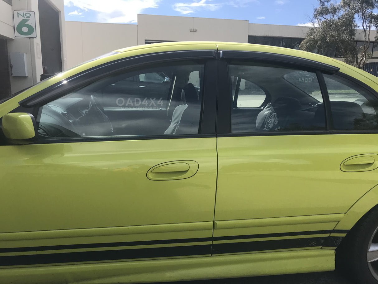Luxury Weather Shields for Ford Falcon Fairmont BA BF Sedan 2002-2008