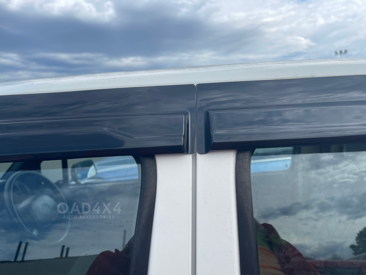 Luxury Weather Shields for Toyota Hilux Dual Cab 1997-2005