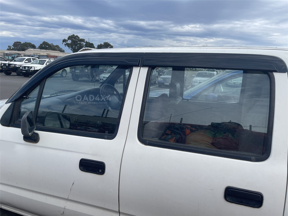 Luxury Weather Shields for Toyota Hilux Dual Cab 1997-2005
