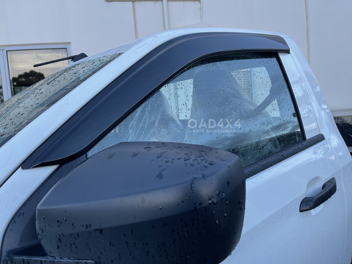 Luxury Weather Shields for Mazda BT-50 BT50 Single / Extra Cab 2020-Onwards 2PCS