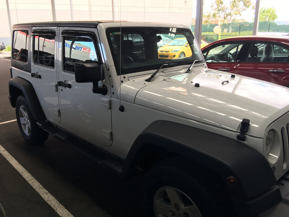 Luxury Weather Shields for Jeep Wrangler JK Series 2007-2018