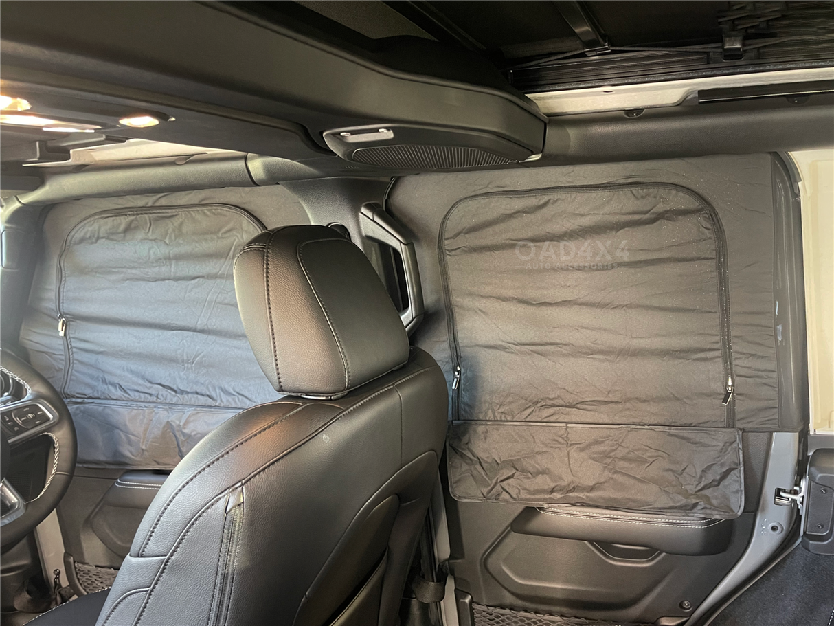 Car Window Sox Sun Shade for Jeep Wrangler JL Series 2018-Onwards