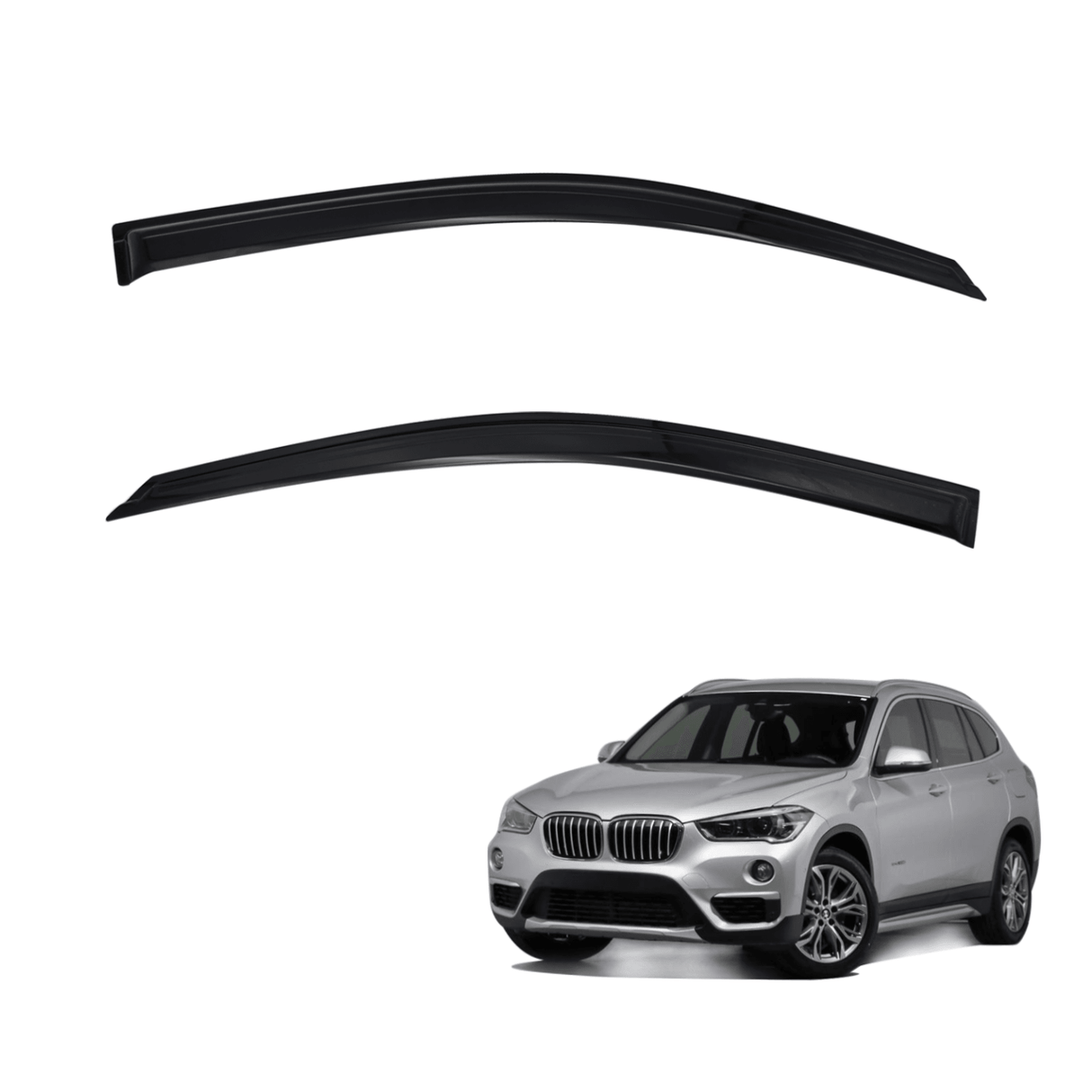 Luxury Weather Shields for BMW X1 F48 Series 2015-2022 2PCS