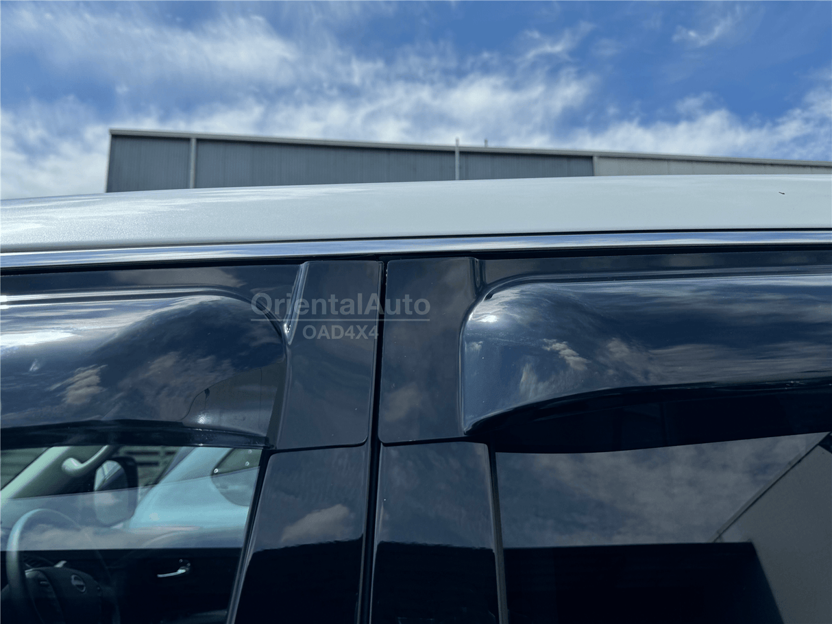 Widened Weather Shields for Nissan Patrol Y62 2012-Onwards 6PCS
