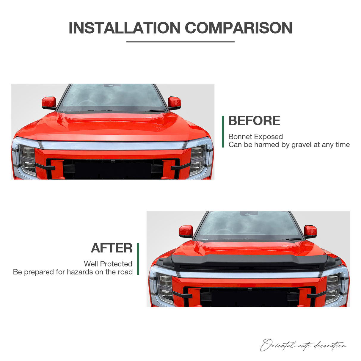 Bonnet Protector for BYD Shark 6 2025-Onwards