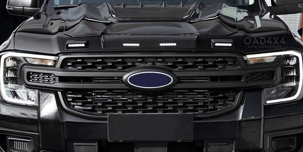 Bonnet Protector with LED Lights for Ford Ranger Next-Gen 2022-Onwards