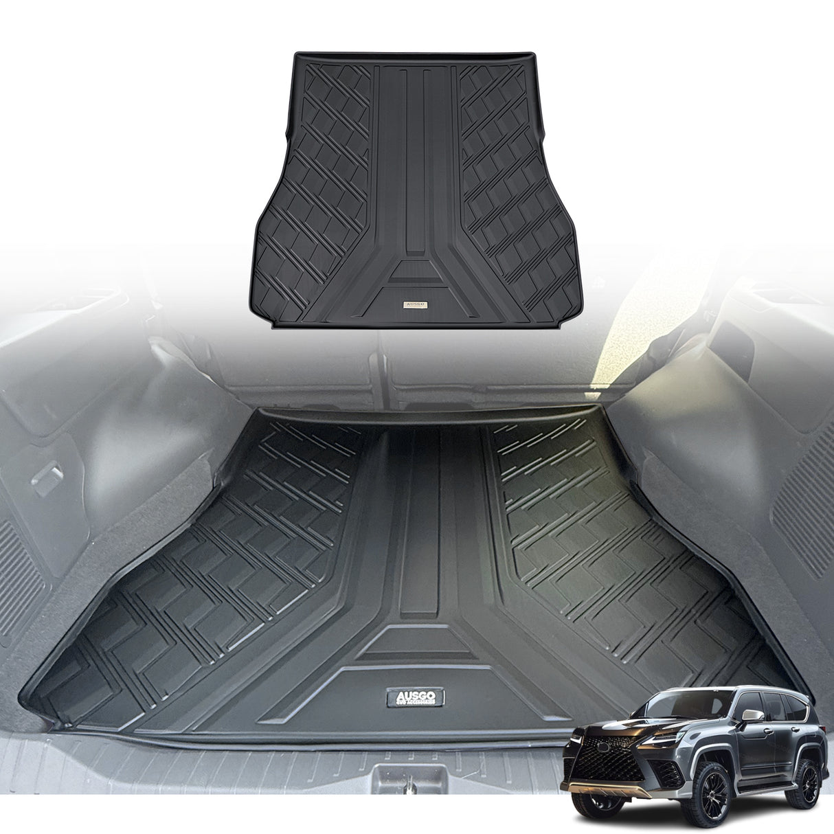 Boot Liner for Lexus LX500d LX600 5 Seats 2021-Onwards