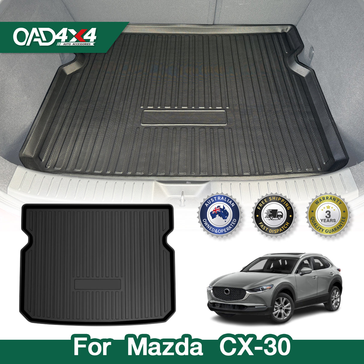 Boot Liner for Mazda CX-30 CX30 DM Series 2019-Onwards