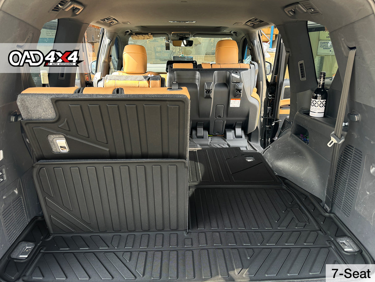 5D TPE Car Floor Mats for Lexus LX500d LX600 2021-Onwards