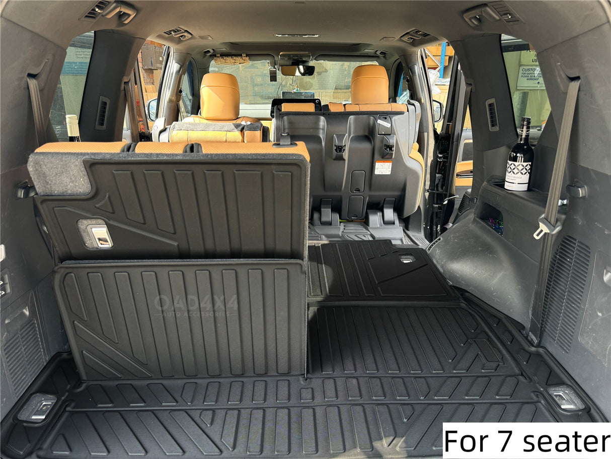 Injection 7D Car Floor Mats for Lexus LX500d LX600 2021-Onwards