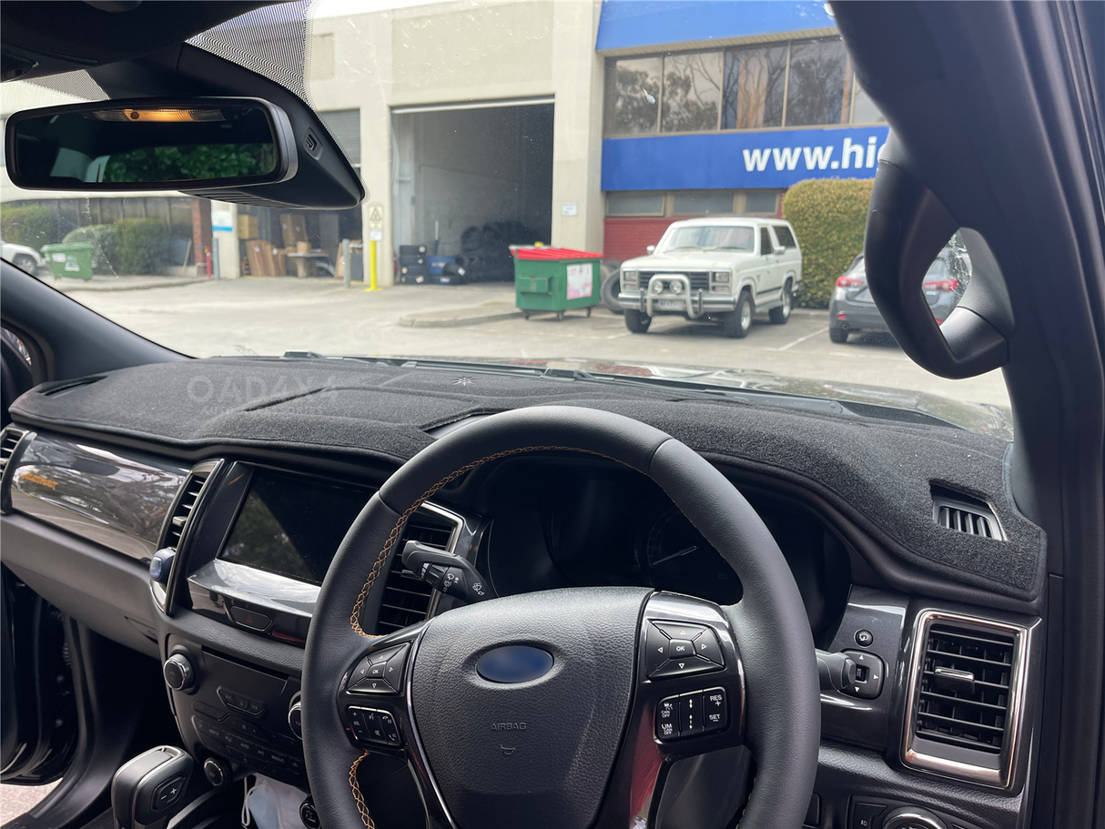 Car Dash Mat for Ford Ranger Wildtrack / Raptor 2015-2022