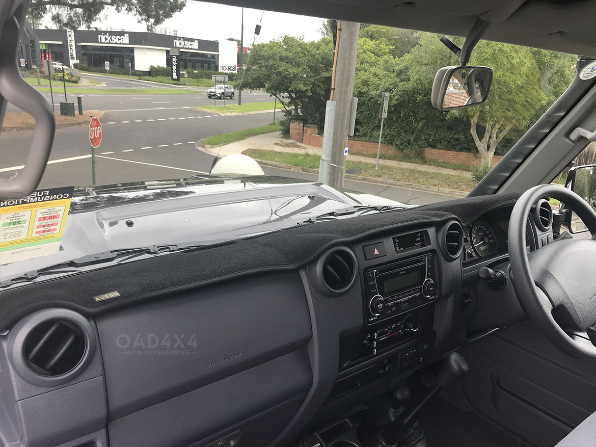 Car Dash Mat for Toyota Land Cruiser 70 76 78 79 Series 2023-Onwards